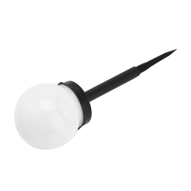 【A458I الساخن】6 قطعة الشمسية كرة مستديرة مصباح LED حديقة مسار أضواء الأرض حصة الإضاءة فناء الممر ضوء مصباح الحديقة الشمسية