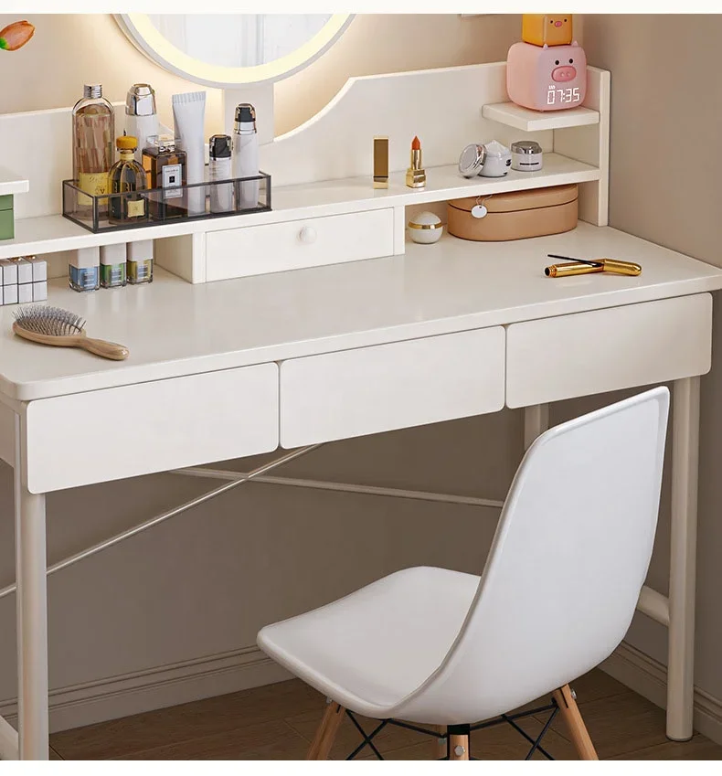 Furniture Dressing table bedroom modern simple small makeup table small apartment girls white Table