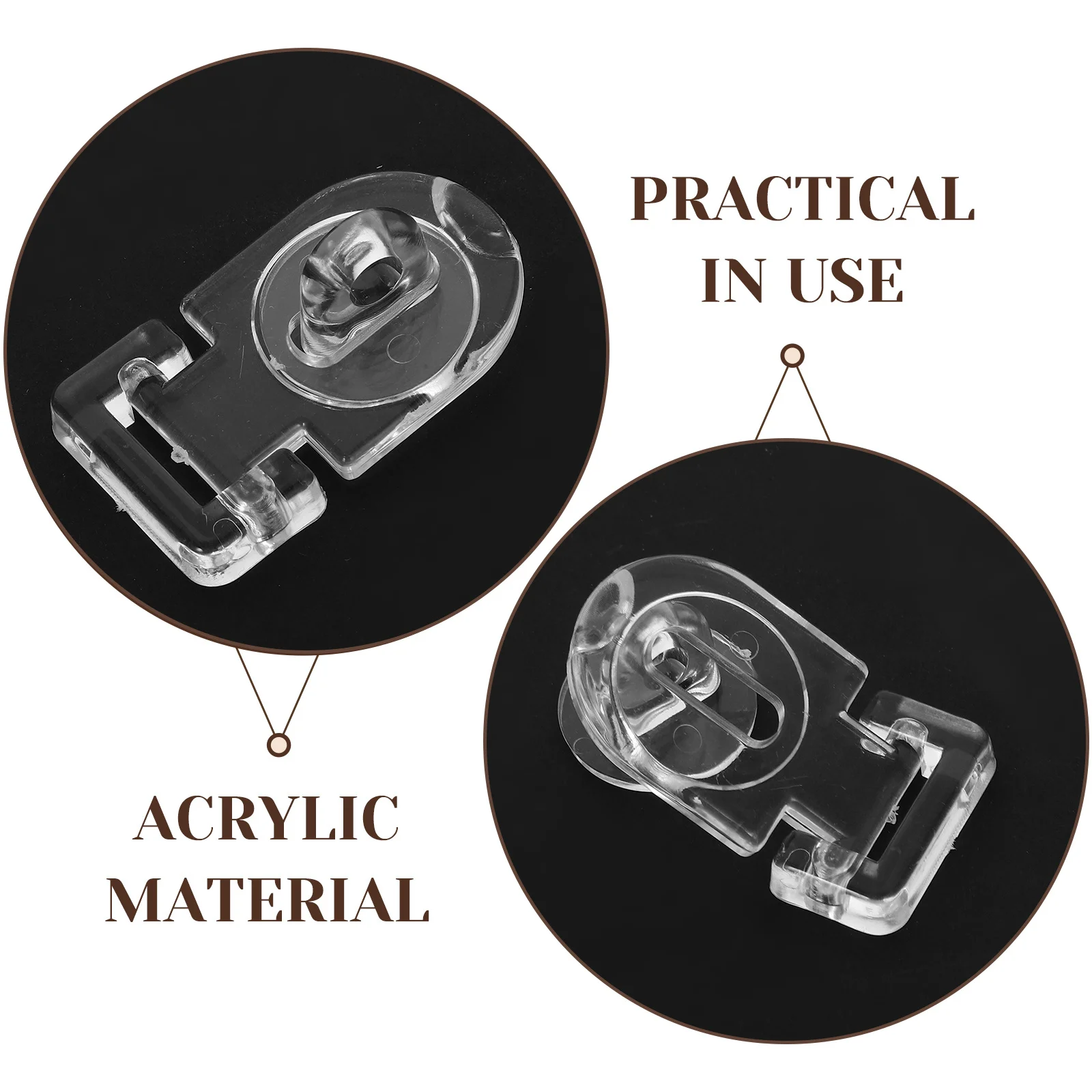 

10Pcs Durable Box Hasps for Jewelry Cases Simple Installation Small Cabinet Latch Buckles Storage Accessories Hasp Latch