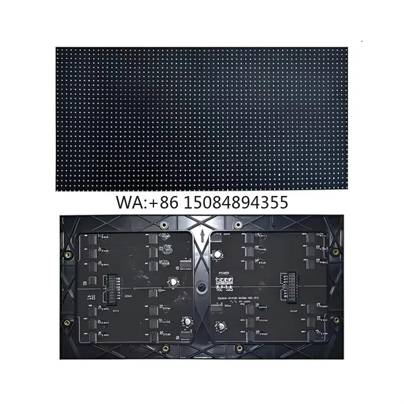 Monitor LED P4 de Alto Rendimiento para Interiores, 550CD/m de Brillo, Video Wall 4K con CMS para Instalación Fija y Publicidad