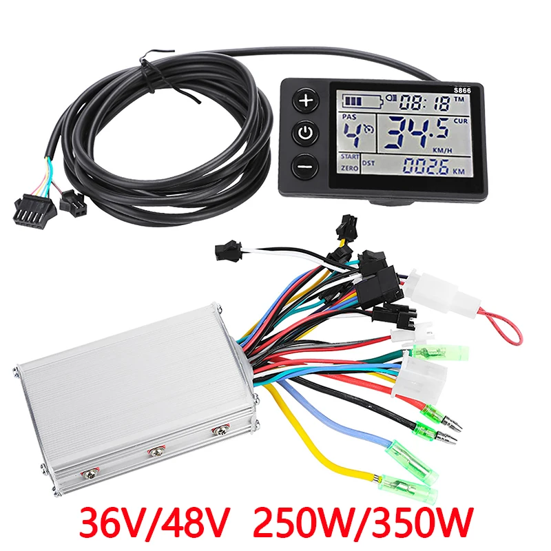 

36V‑48V Waterproof LCD Display Panel Electric Scooter Brushless Controller Kit Electric Brushless Controller Cycling Accessories