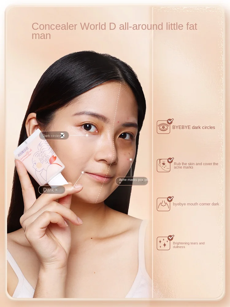 YY Concealer Emulsifiable Paste Cover Pimples Freckles Spots Face Concealer Concealer