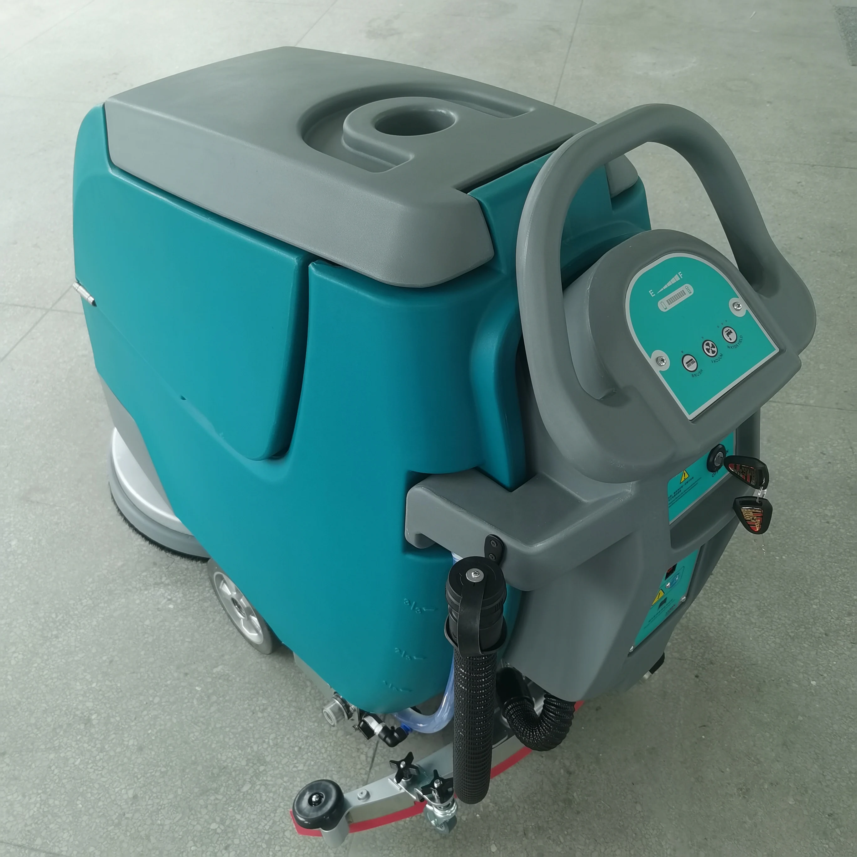 Highly Efficient Electric 24V 500W Handheld Floor Cleaning Machine Walk-Behind Sweeper Side Brush Pump Home Use Condition