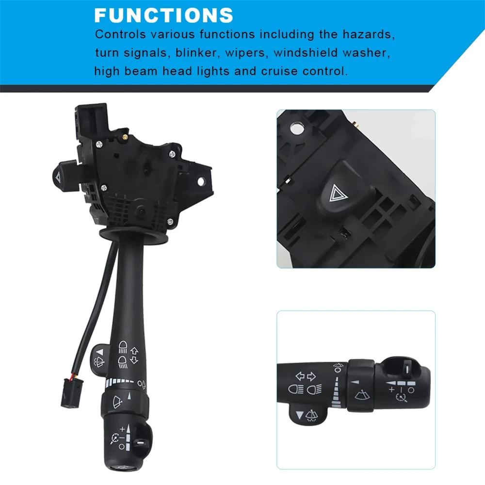  بدوره إشارة التبديل مثبت السرعة لجي إم سي مثبت السرعة ممسحة الذراع بدوره إشارة التبديل 2012043 D6299A 12450067 #1