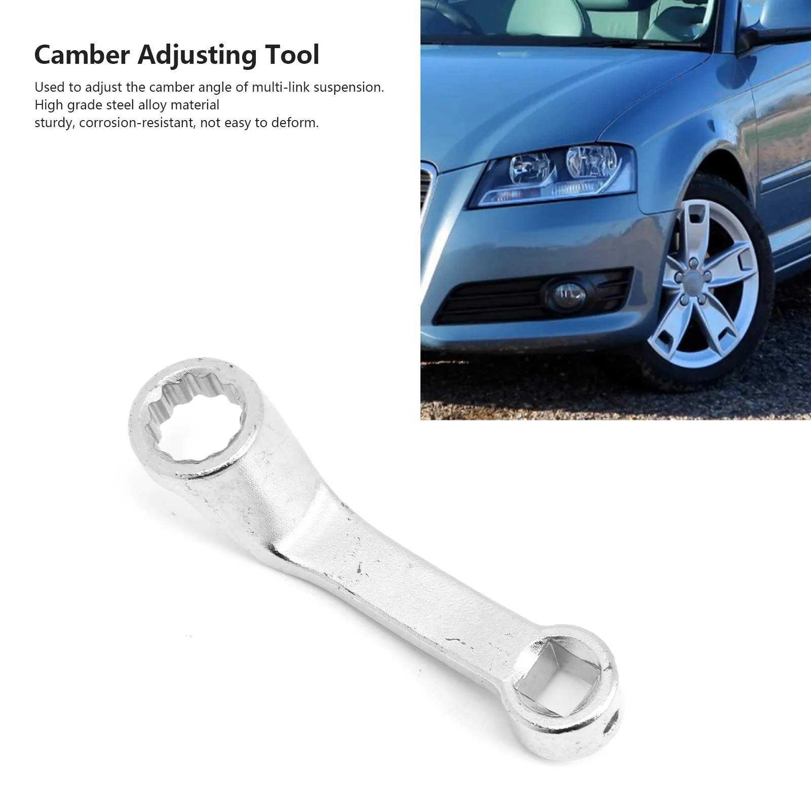 

Camber Adjusting Tool Car Hand Tool Rear Axle Camber Adjusting Wrench Four Wheel Alignment T10179 Replacement for Superb