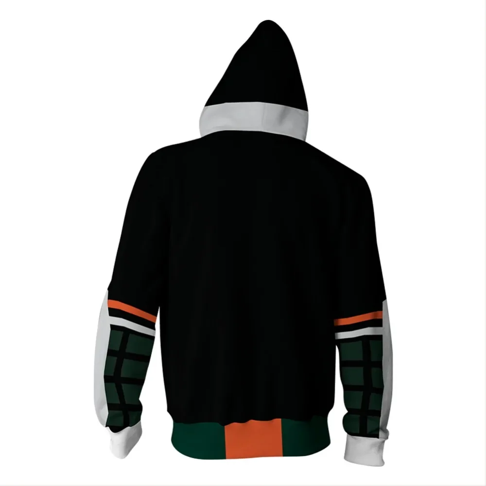 My Hero Academia Boku no Hero Academia Cosplay Hoodie Bakugo Katsuki Hoodie Sweatshirt 3D Printed Long-Sleeve Hooded Hoodies