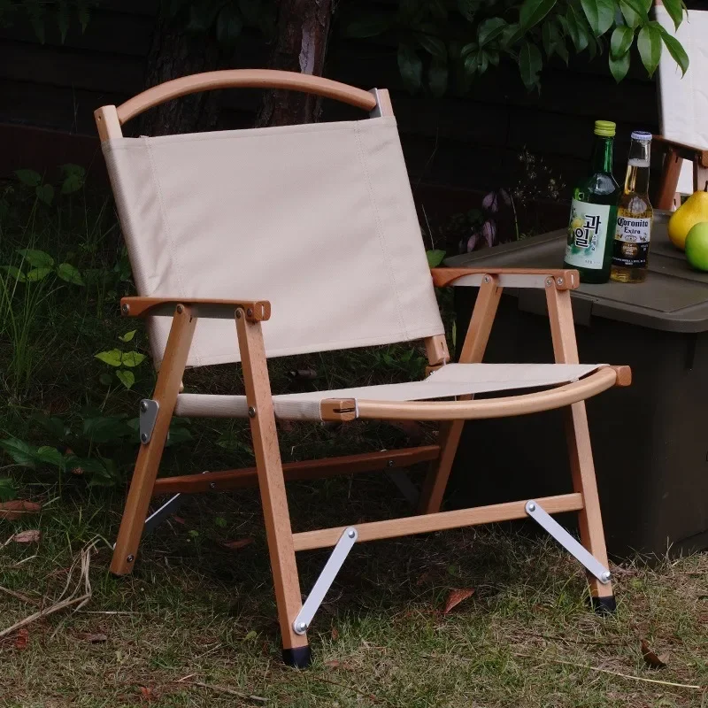 

Wood Outdoor Chair Folding Ultralight Portable Camping Chair Removable Weightless Beach Chairs Travel Nature Hike Supplies