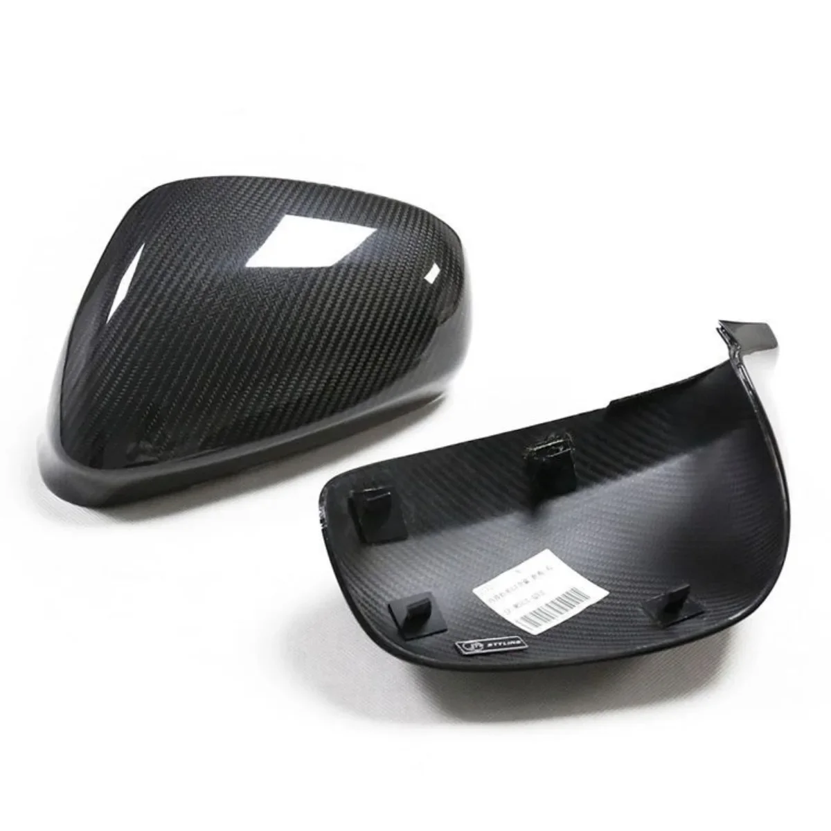 Suitable for Maserati GT 2007-2020 GC 2010-2015 Quattroporte 2008-2012 Dry Carbon Fiber Replacement Rearview Mirror Shell