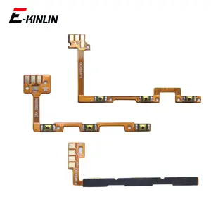 Bilashmart Switch Power ON OFF Key Mute Silent Volume Button Ribbon Flex Cable infinix Hot 7 Pro 8 Lite 9 Play Replacement Parts