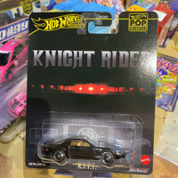 Hot Wheels Knight Rider K.I.T.T Black 1/64 Scale Diecast Model Car Toy Pop Culture Collectible Retro Entertainment