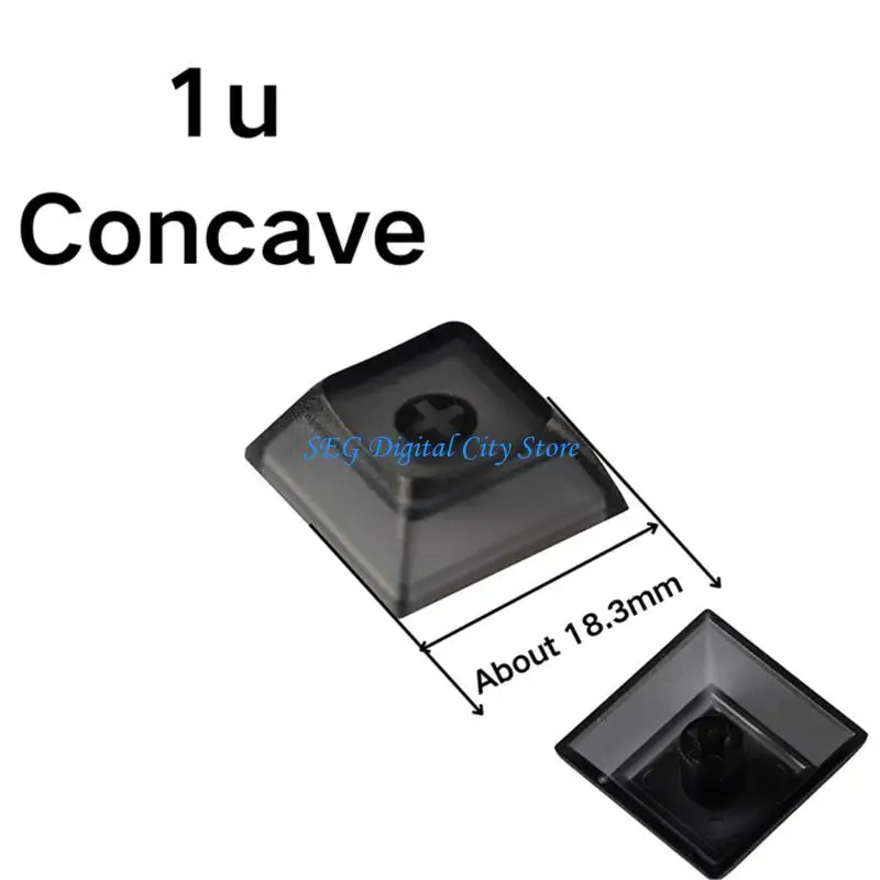 

U75B 1U 1.25U 1.5U 1.75U 2U 2.25U 2.75U 6.25U 7U DSA Profile Transparent Keycap