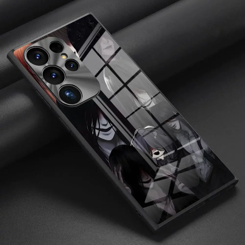 Mr Crawling Homi-cipher Phone Case For Samsung S24 S23 S21 S20 S22 A24 A34 A54 A53 Note 20 Pro Ultra Plus 2024 Glass Back Cover