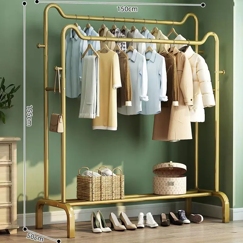 رف الملابس القط الأذن الكربون الصلب صندوق تخزين ملابس شماعات شماعات معدنية عرض أثاث غرفة المعيشة التخزين المنظم الحديثة 50