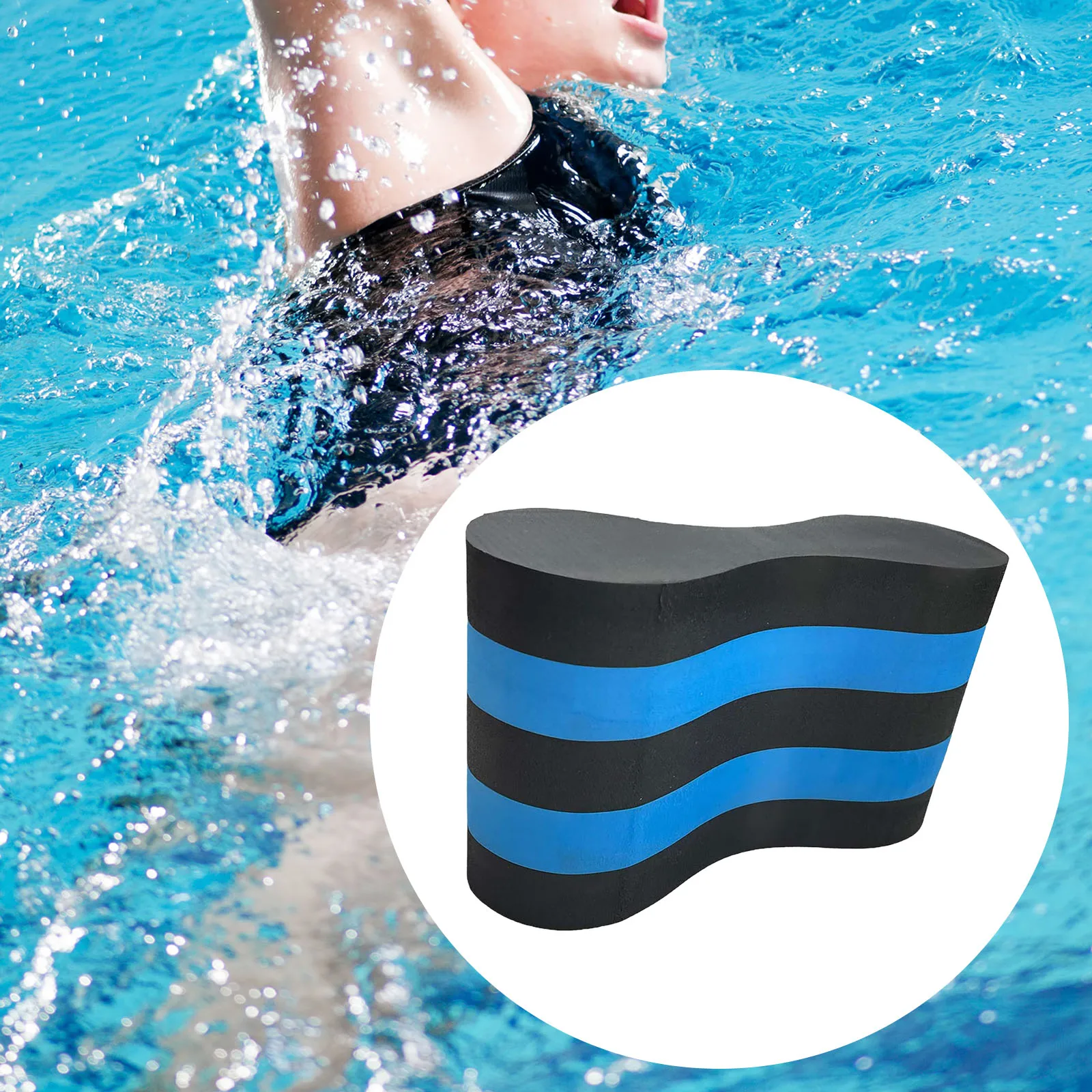 4-5 Layer Pull Buoy Leg Float Swimming Flotation EVA Foam Swim Trainer Buoyancy Swimming Pull Float Swim Training Tool Beginners