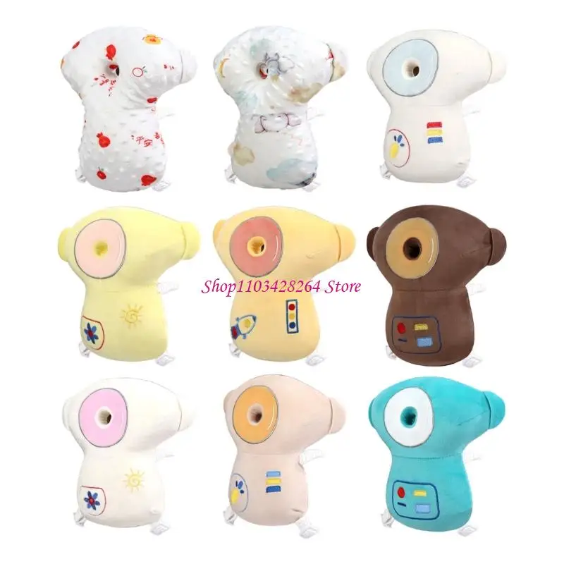  Adjust Baby Head Support Pillow Lightweight And Soft Prevents Injuries For Safe Crawling Walking And Running