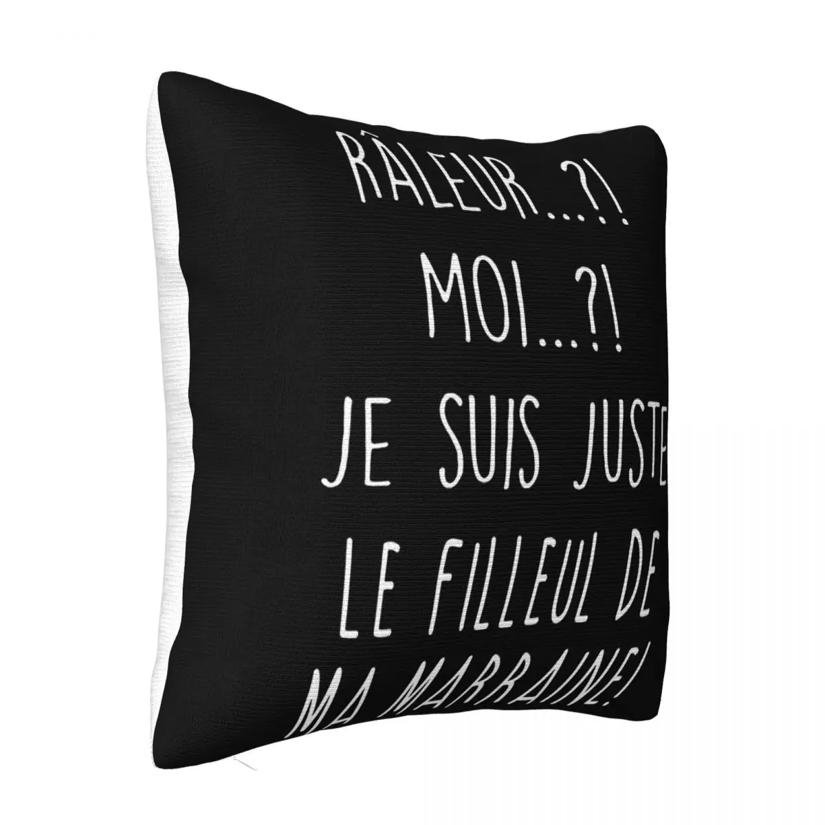 Raleur Moi Je Suis Juste Le Filleul De Ma Marraine T- S Different Fashion New Printing Men Low Price Retro Pure Pillow Case