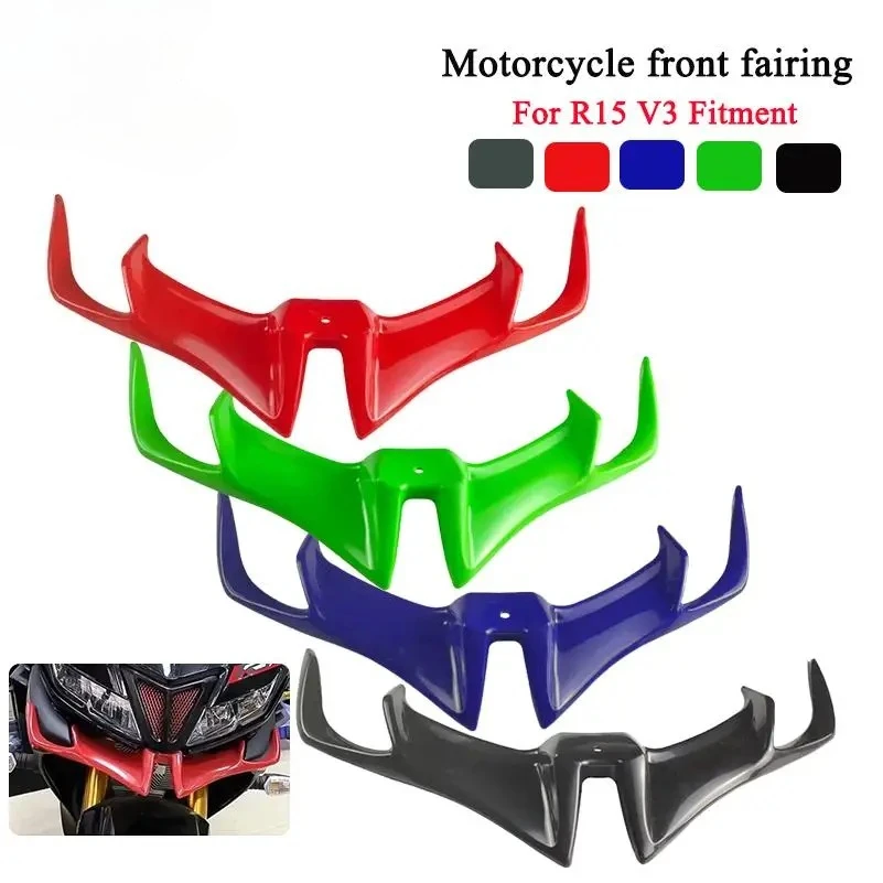 Cubierta protectora de ala de carenado delantero de motocicleta para YAMAHA R15 V3 2017 2018 2019 2020 2021 para accesorios BAJAJ PULSAR RS200