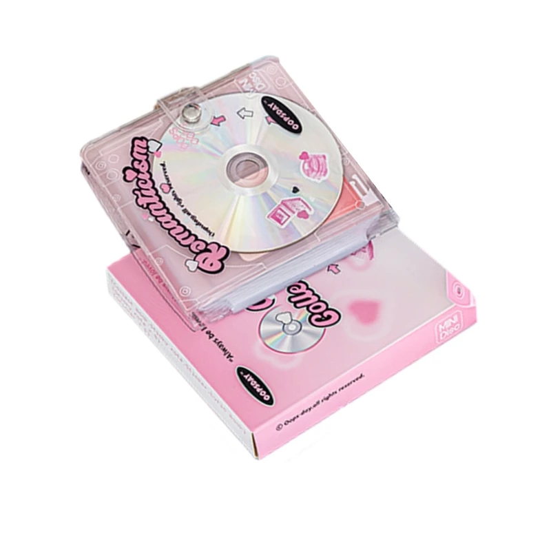 Korean Kpop Photocards Collect Book, Notebook Binder, Cover Stationery, Photo Album, DIY Card Storage with Stickers