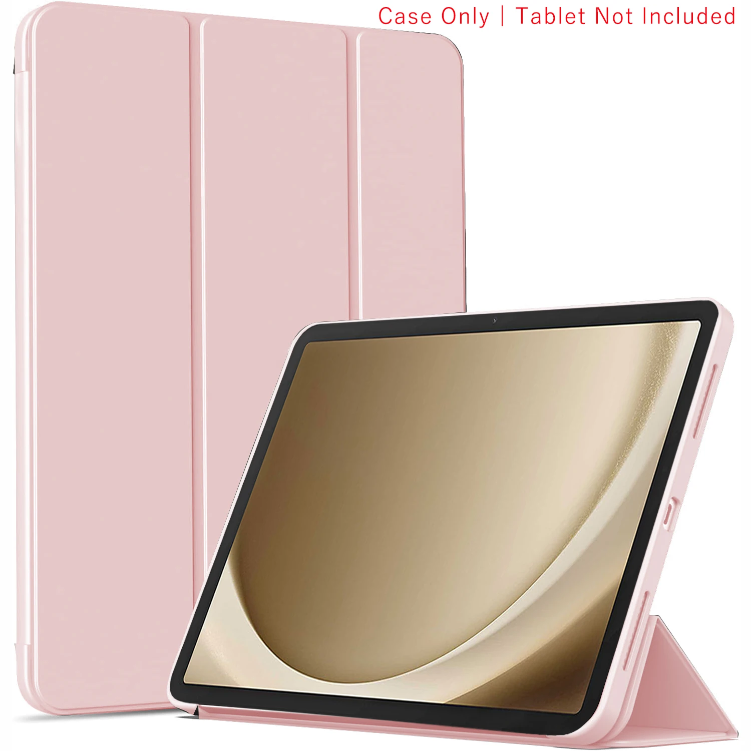 Drievoudig opvouwbare flipcase voor Samsung Galaxy Tab A11 Plus A11+ 2025 11'' SM-X230/X235/X236B Magnetische standaard PU lederen beschermhoes