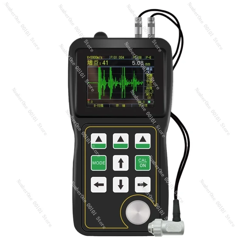 Ultrasonic thickness gauge True color screen can be A/B scanned UT400 can penetrate coated pipeline steel plate thickness gauge