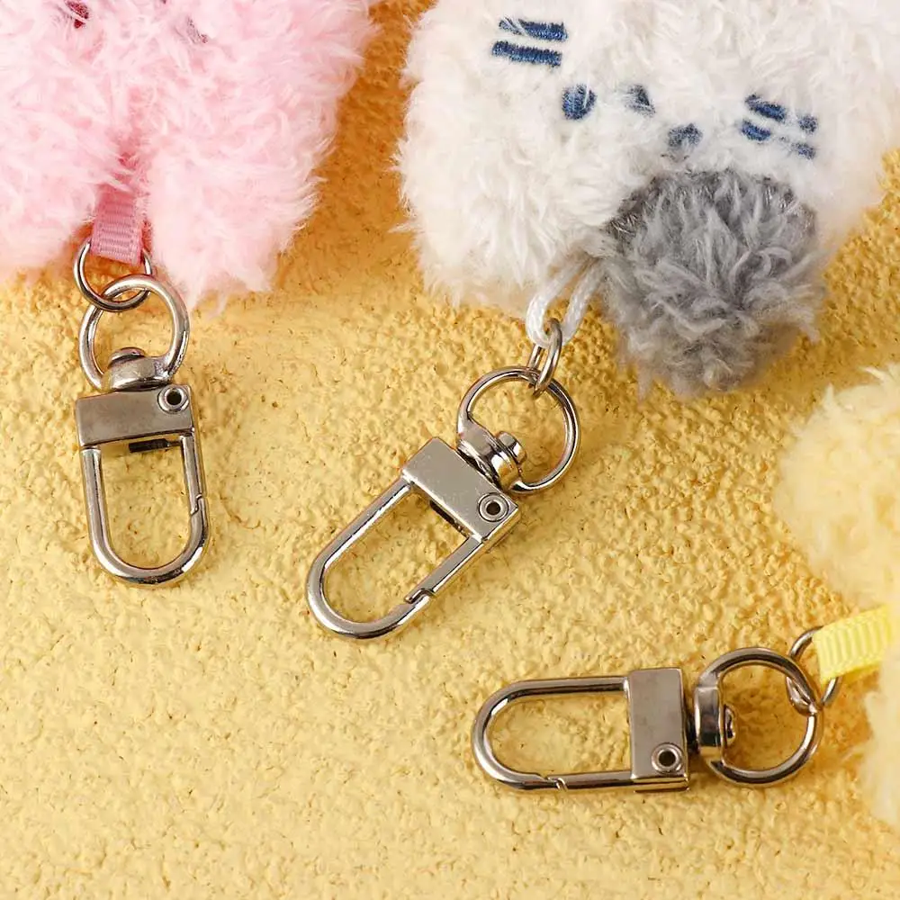 PP Cotton Butter Rabbit Cut Plush Keychain Plush Soft Cartoon Butter Cookie Plush Keyring Stuffed Cartoon