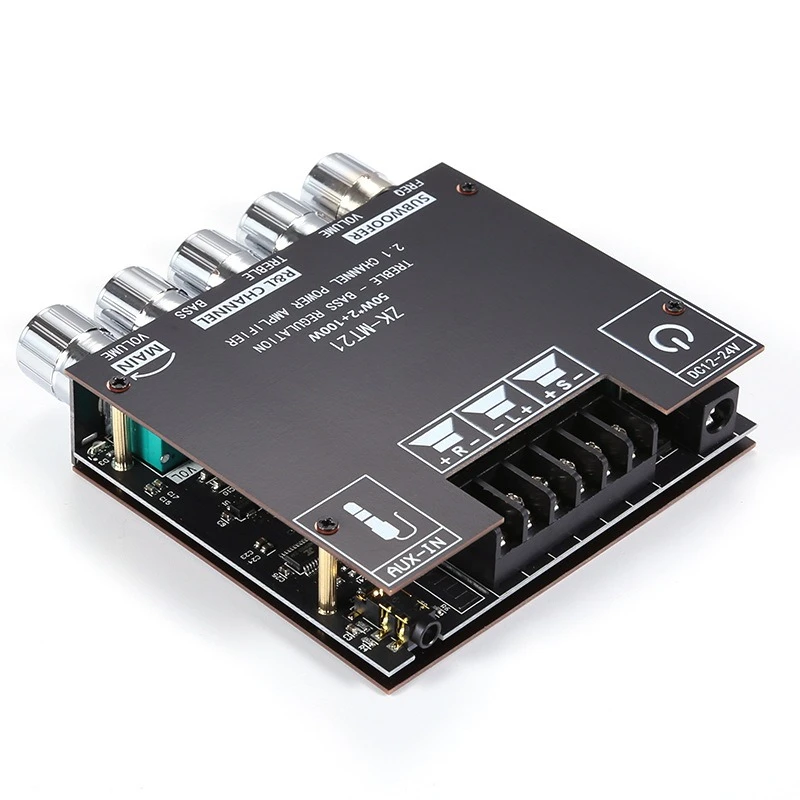 

2.1 channel Bluetooth digital power amplifier module, high and low tones, super heavy bass