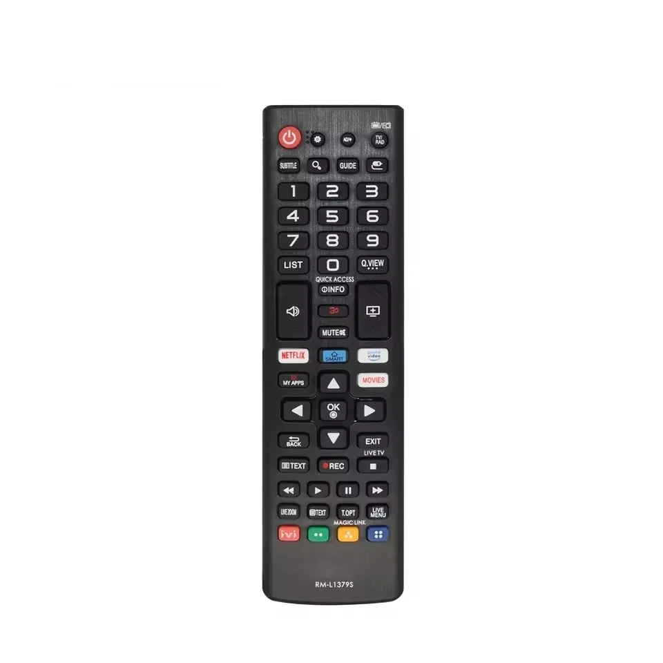 New Remote Control RM-L1379S for LG Smart LED TVs Compatible with General LG Television Remote Operations