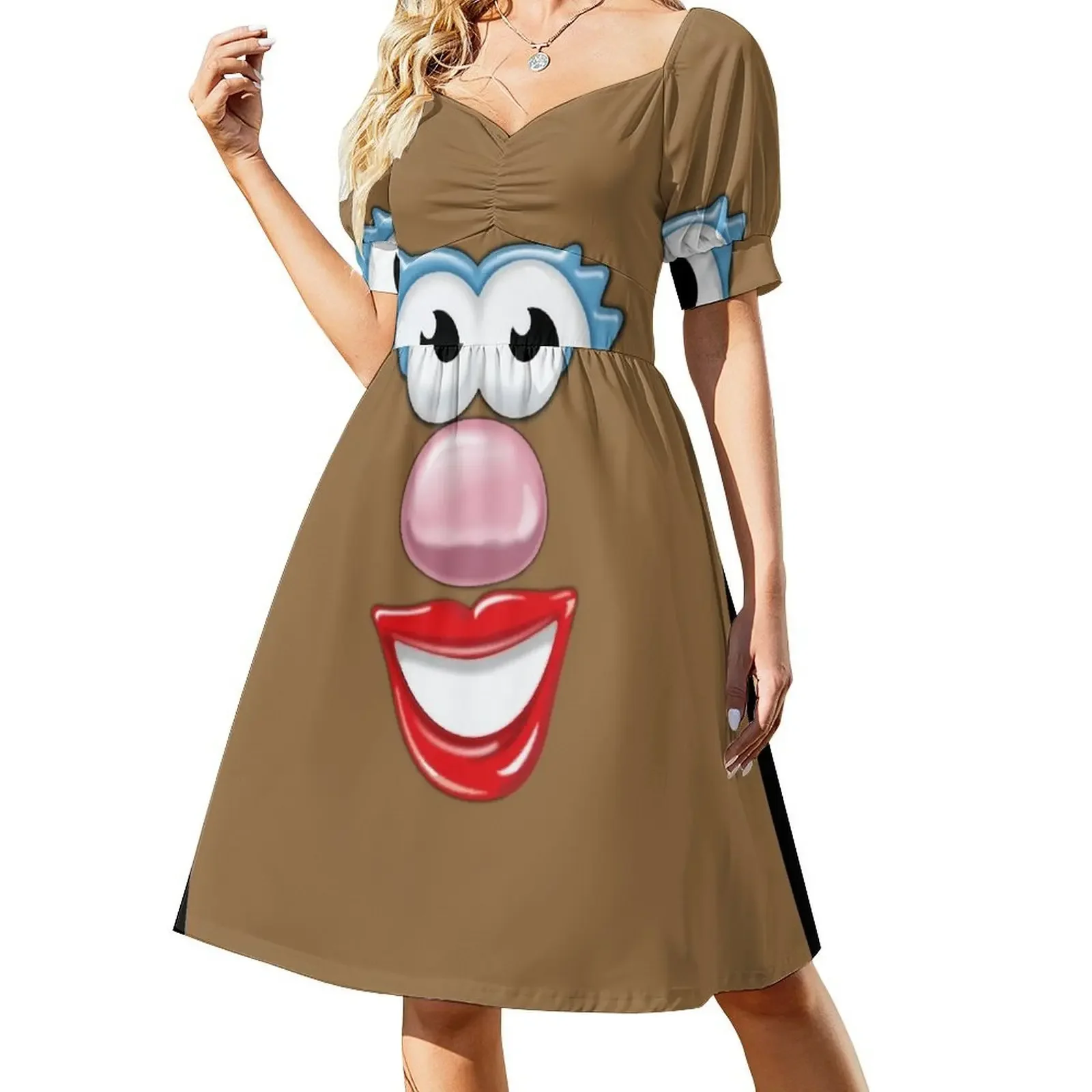 

Mrs Potato Head Sleeveless Dress dress women elegant luxury prom dress