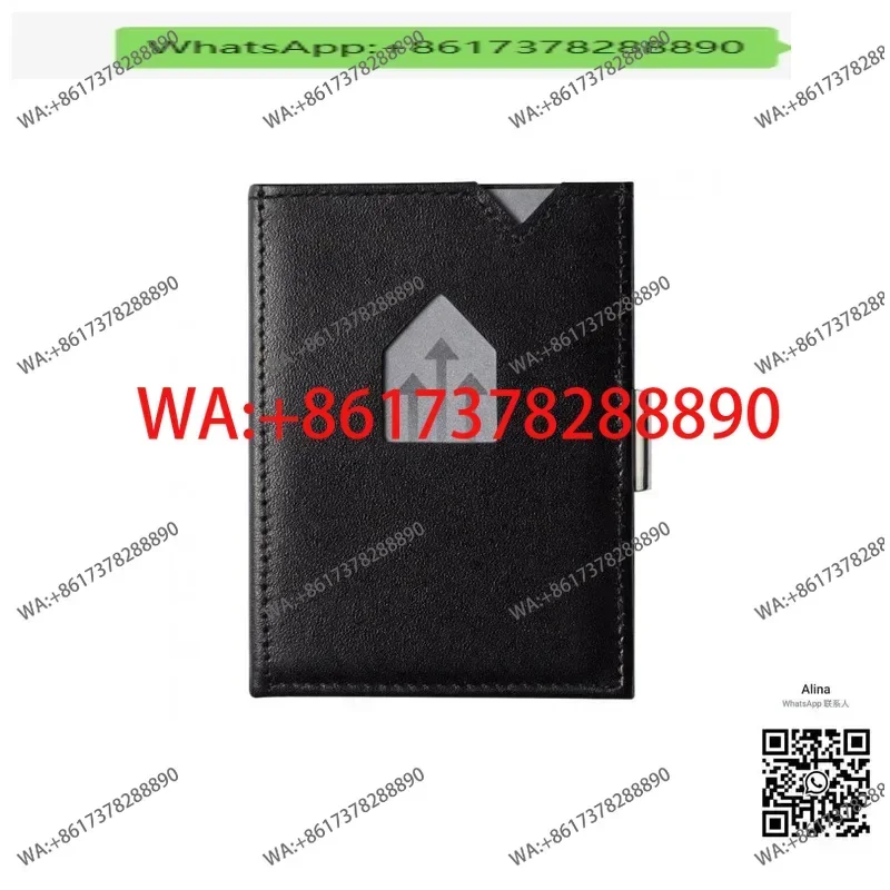 

Exentri Wallet card holder anti-theft brush wallet shielding cowhide anti-theft brush demagnetized NFC card holder