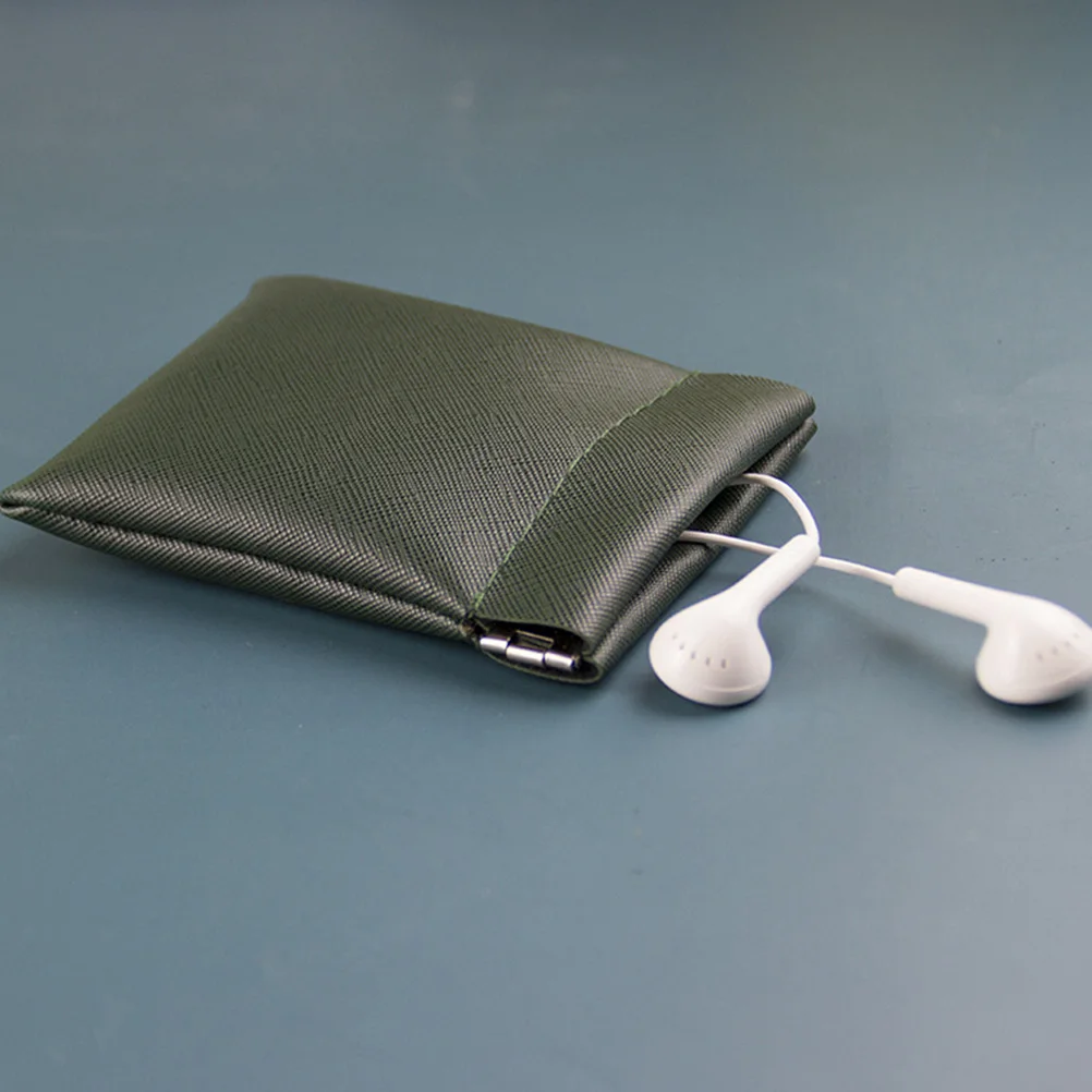 2Pcs Exquisite Change Purse Durable Multi-Purpose Coin Wallet for Daily Use Change Purse Small Storage Bag