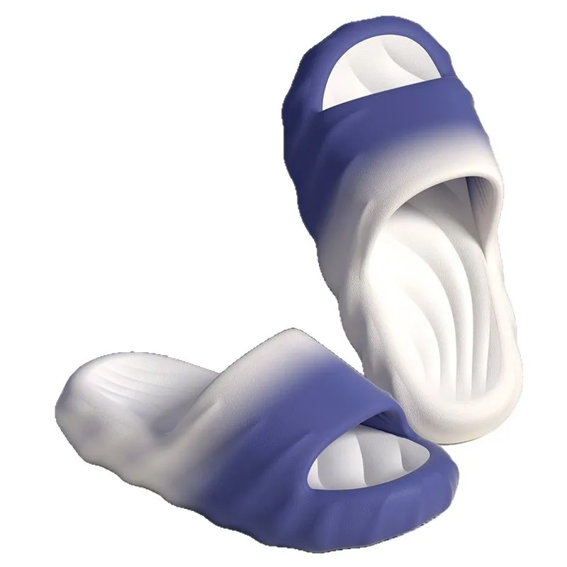 Step on the shit feeling EVA slippers men wear new indoor home bath non-slip deodorant thick bottom cool - view 5