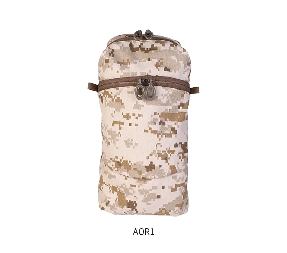Tactical GP Vertical 12x5 General Purpose Pocket Sundries Bag Vest Molle Back Panel Accessory Pouch PH82
