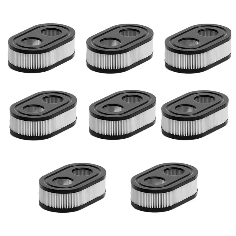 

ABGH-8Pcs 593260 Lawn Mower Air Filter 550Ex 675Exi 725Exi Series,798452 Air Cleaner Filter TB110 TB200 TB230 Durable Easy To Us