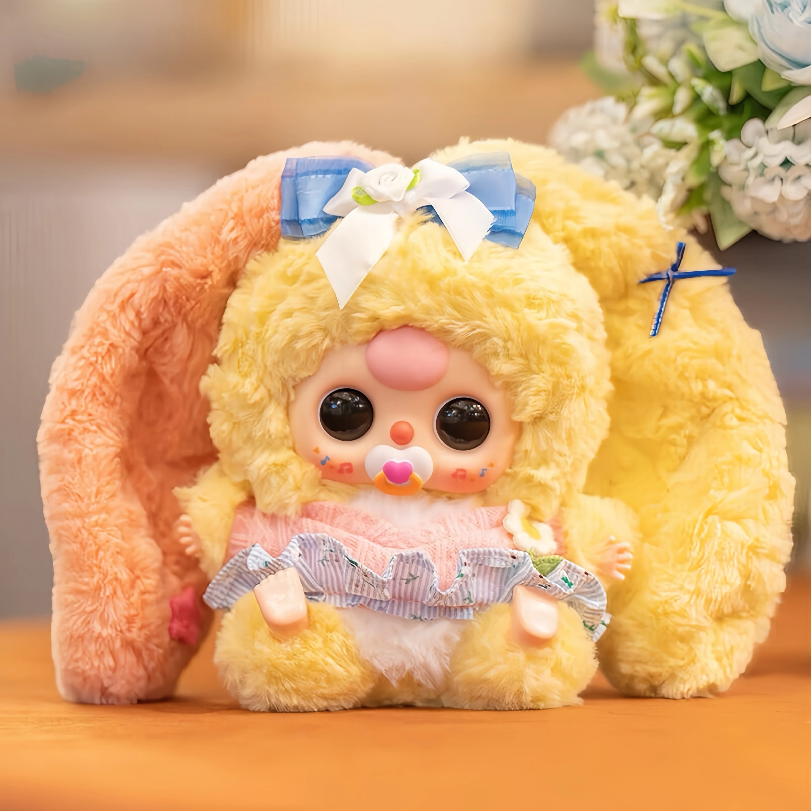 

Baby Three Lily Rabbit Town Gen-4 плюшевая глухая коробка 12 см Kawaii кукла брелок орнамент подарок