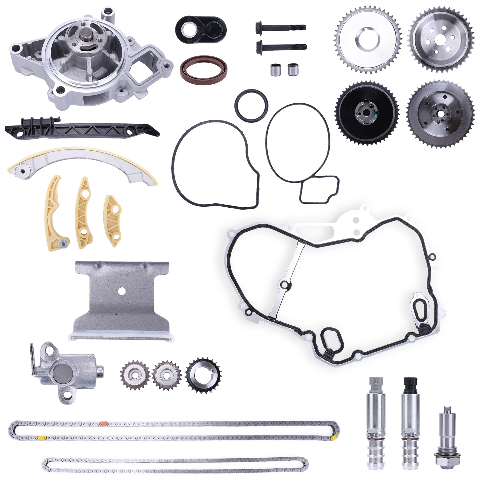 

Car Timing Chain Kit L4 2.2L/2.4L Fit For Chevrolet Captiva Sport L4 2.4L 2012-2015 Replacement 9-4201S 12630084 Accessories