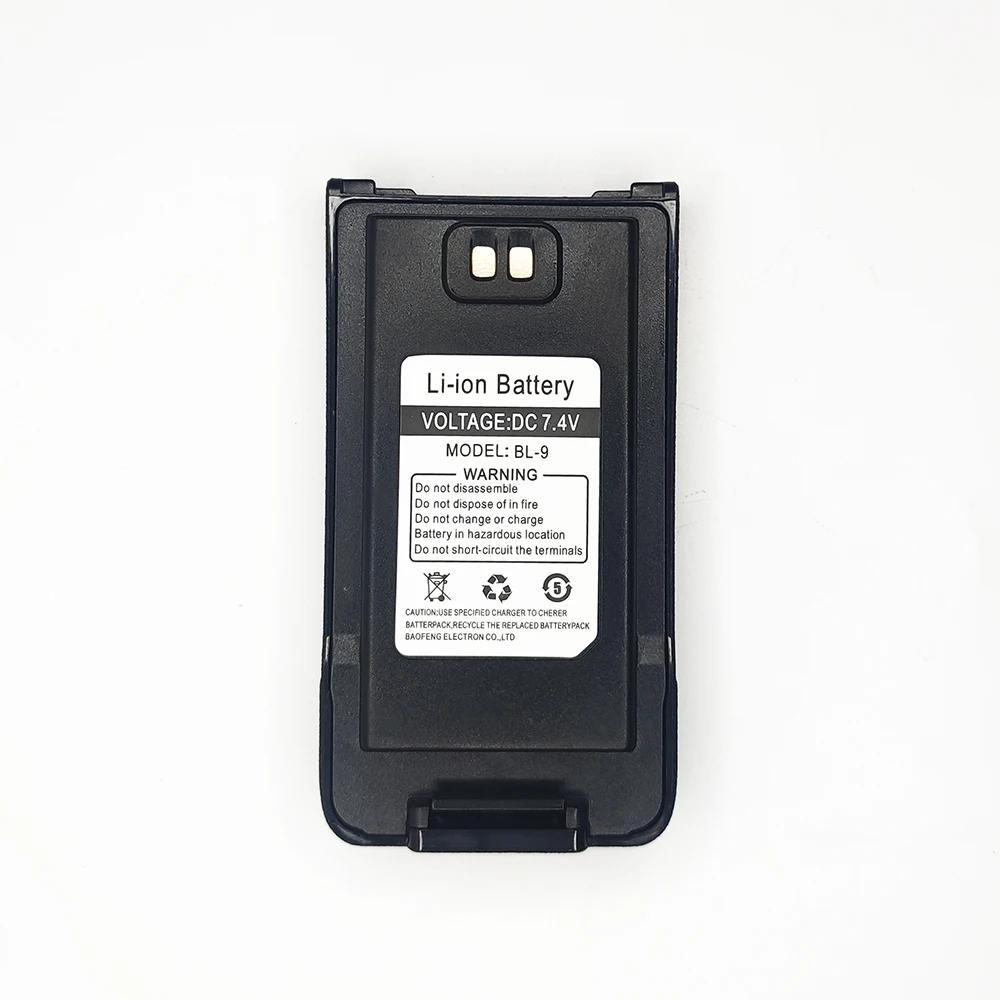 BAOFENG الأصلي UV-9R زائد استبدال بطارية ليثيوم أيون ل باو فنغ اسلكية تخاطب UV9R زائد اتجاهين راديو الفرقة الجديدة #6