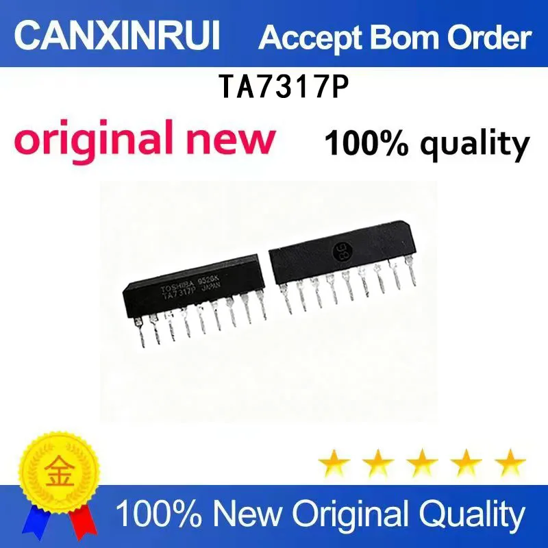 

(5-100 Pieces) New TA7317P Package ZIP-9 Speaker Amplifier Protection Circuit IC