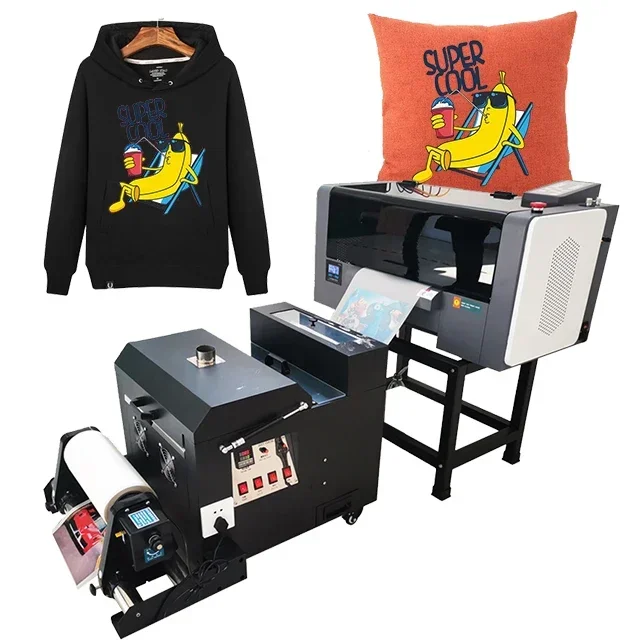 Factory dual head a3 dtf printer 60cm 4 heads, a3 dtg printer t-shirt printing machine digital t shirt printing machine