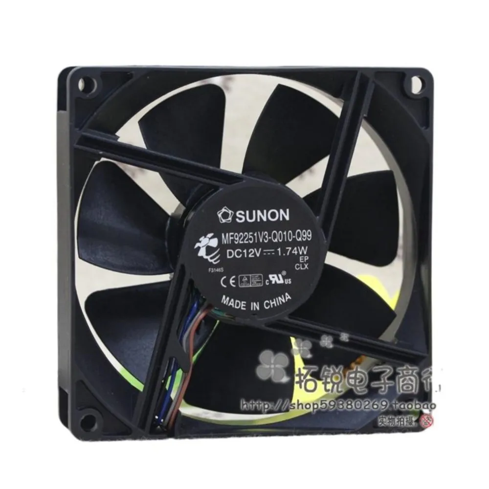 

1 шт. для Sunon MF92251V3-Q010 с головкой-Q99 9225 9 см 12 В 1,74 Вт охлаждающий вентилятор