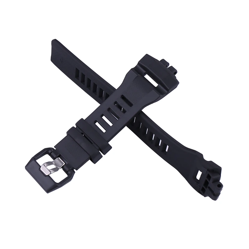 Acessórios de pulseira de relógio de borracha masculino compatível com casio GBD-200-1/2/9 GBD-200RD pulseira de relógio feminino mergulho resina esportes