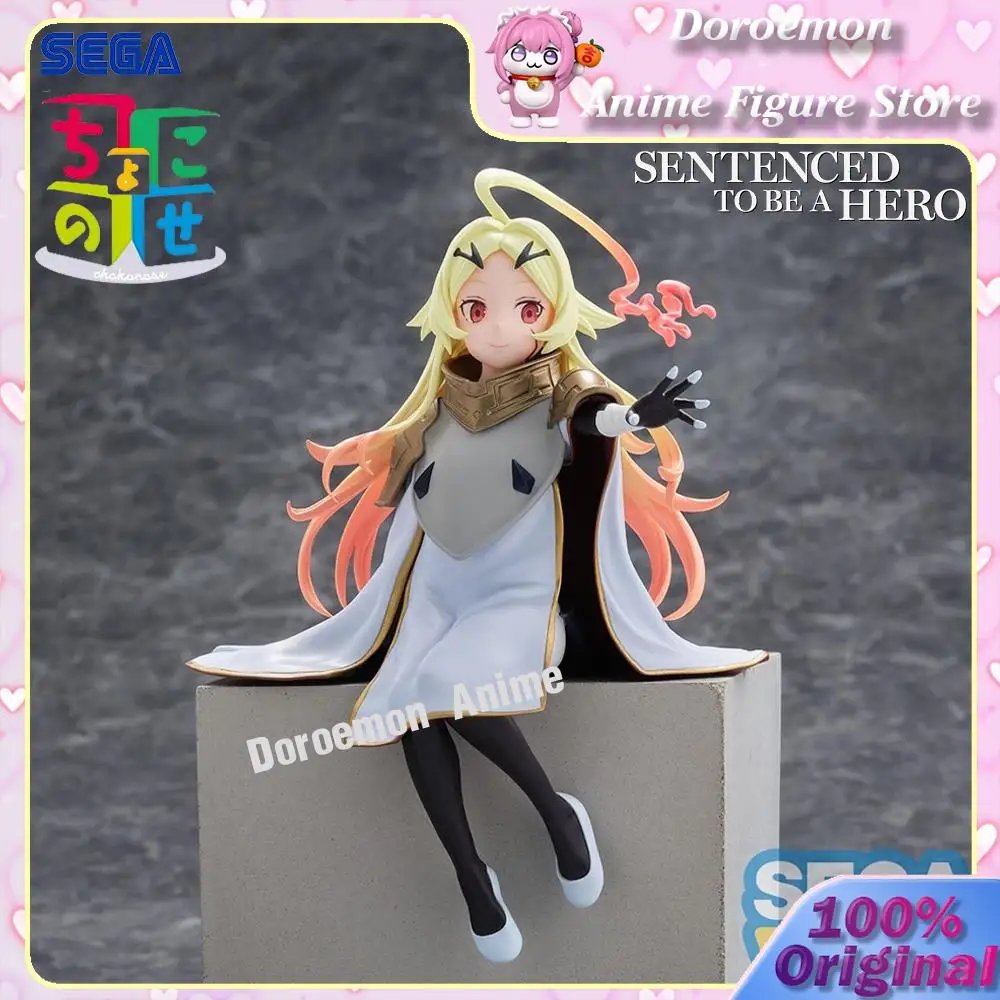 

Pre-Order Original Sega Premium Chokonose Figure Sentenced To Be A Hero Teoritta Anime Kawaii Sword Goddness Kawaii Figure