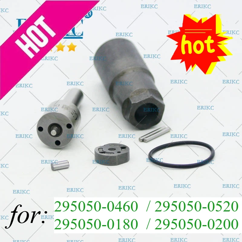 

295050-0200 295050-0460 Injector Repair Kits Nozzle G3S6 Valve Plate , Pin, Sealing Ring for Denso 295050-0180 295050-0520