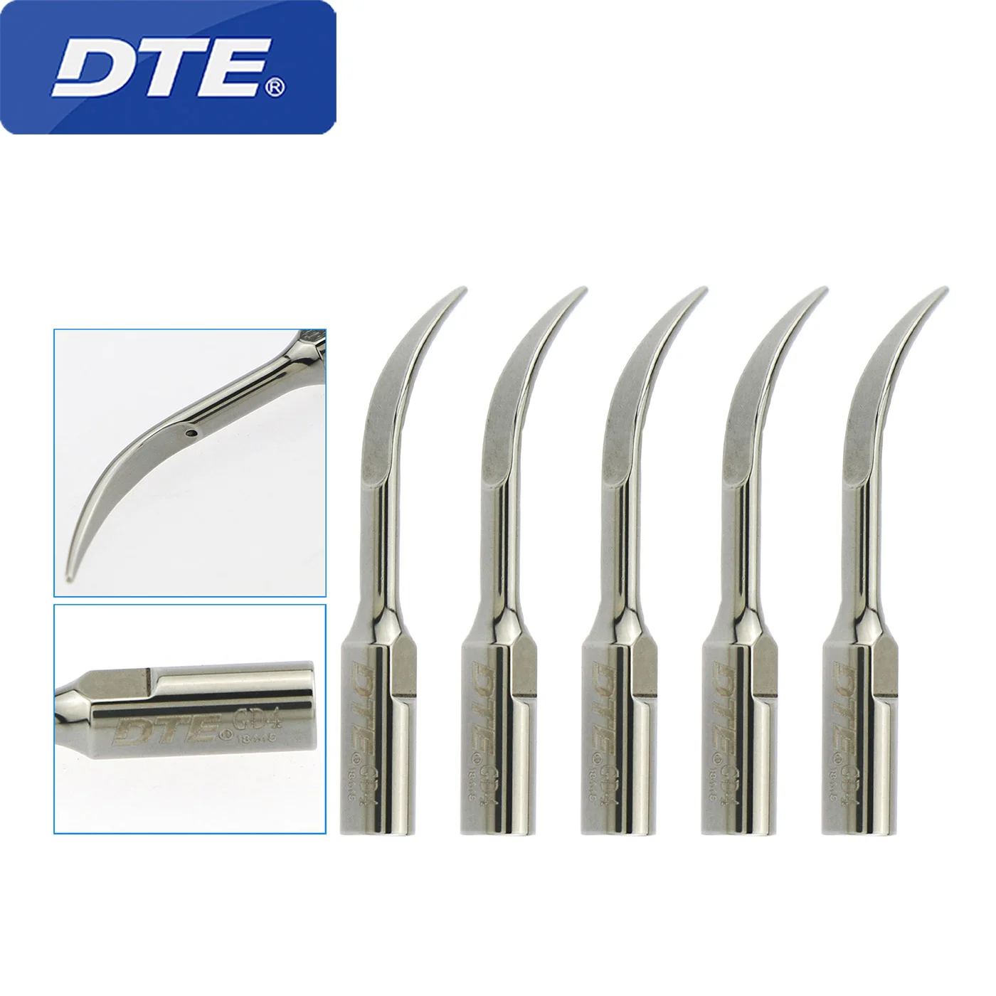 Original Woodpecker DTE Dental Scaler Tips Scaling Tip GD4 1/5PCS