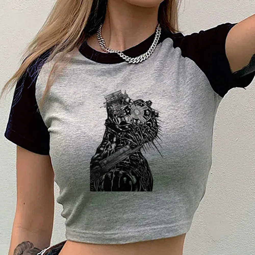 Dorohedoro crop top shoujo clearance sales funny scene  t shirt cutecore clearance sales graphic y2k emo