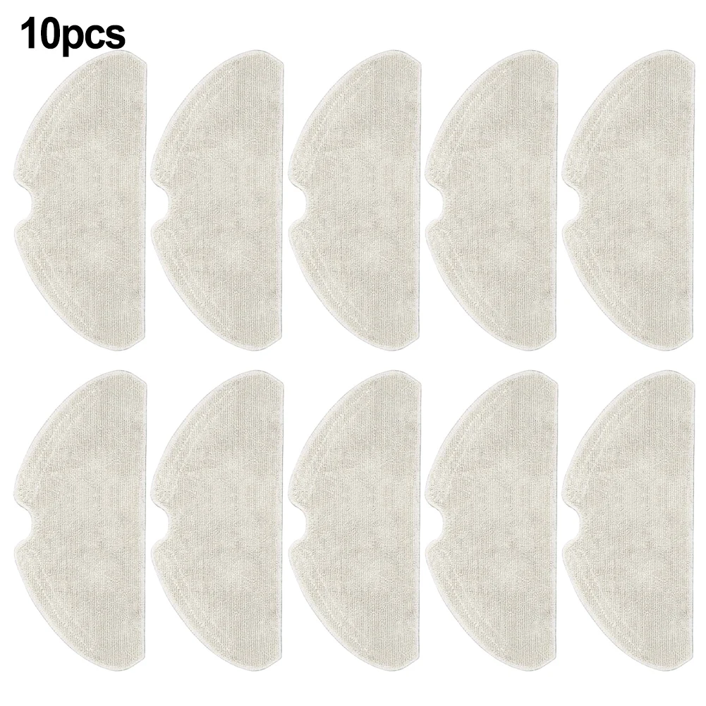 Paño de mopa de microfibra para Robot aspirador profesional, almohadilla de fregona para uso en seco y húmedo, limpieza de suelo, paquete de 4/10