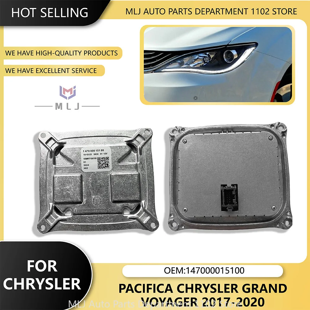 

147000015100 For Chrysler Pacifica Chrysler Grand Voyager 2017-2020 Daytime Running Light Turn Signal Driver Ballast Module Unit