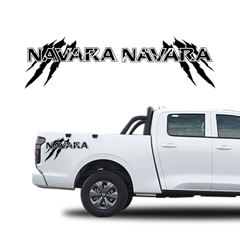 

Car body side sticker pickup truck lathe graphic claw shaped decorative sticker suitable for Nissan Navara decorative sticker