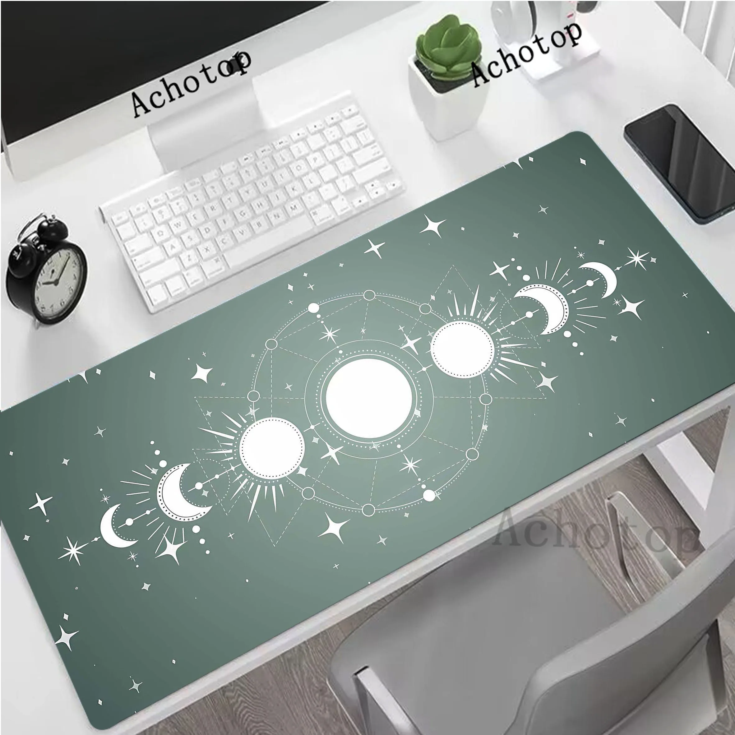 

Magic Star Mousepad Gamer Mouse Pad Anti-slip Gaming Desk Mat Rubber Alfombrillas de ratón Mouse Mat Keyboard Pads 100x50cm