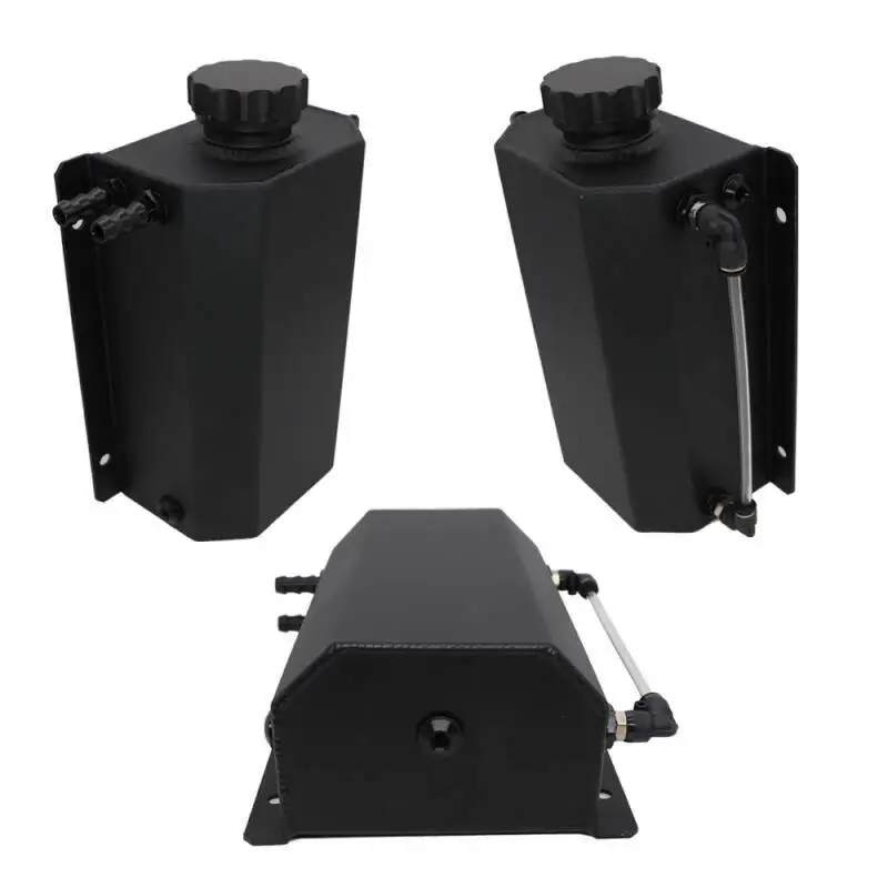 

Модифицированный универсальный соревновательный вспомогательный бак для воды для внедорожников, полностью алюминиевый вспомогательный бак для воды 1 л, 2 л