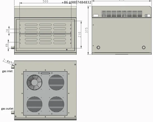 Horno de Curado UV LED con Certificación CE, Refrigerado por Aire, Personalización Futansi, para Resina UV